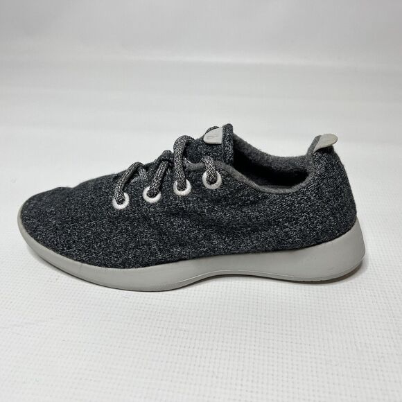 Allbirds Womens Wool Runner 0219 NV1 Gray Running Shoes Sneakers Size 9 - Picture 5 of 11